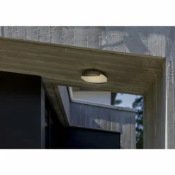plafonnier extérieur Lutec SWEEP LED Anthracite, 1 lumière