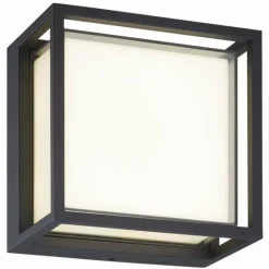 plafonnier extérieur Mantra CHAMONIX LED Gris, 1 lumière