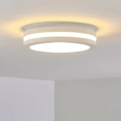 plafonnier extérieur Wollongong LED Blanc, 1 lumière