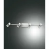 Luminaires Fabas Luce Plafonniers|Plafonnier Fabas Luce Alice Chrome, Blanc, 4 lumières