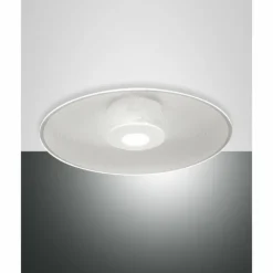 Luminaires Fabas Luce Éclairage Led|Plafonnier Fabas Luce Anemone LED Blanc, 1 lumière