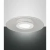 Luminaires Fabas Luce Éclairage Led|Plafonnier Fabas Luce Angelica LED Blanc, 1 lumière