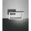 Luminaires Fabas Luce Éclairage Led|Plafonnier Fabas Luce Bard LED Anthracite, 1 lumière