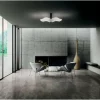 Luminaires Fabas Luce Éclairage Led|Plafonnier Fabas Luce Fenice LED Noir, 1 lumière