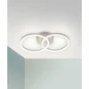Luminaires Fabas Luce Éclairage Led|Plafonnier Fabas Luce Giotto LED Blanc, 1 lumière