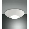 Luminaires Fabas Luce Éclairage Led|Plafonnier Fabas Luce Lizzy LED Blanc, 1 lumière
