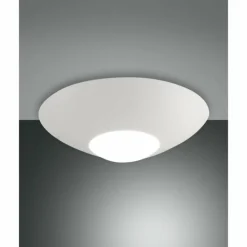 Luminaires Fabas Luce Éclairage Led|Plafonnier Fabas Luce Lizzy LED Blanc, 1 lumière