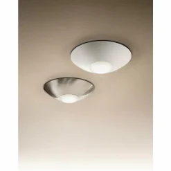 Luminaires Fabas Luce Éclairage Led|Plafonnier Fabas Luce Lizzy LED Blanc, 1 lumière