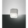Luminaires Fabas Luce Éclairage Led|Plafonnier Fabas Luce Palmi LED Blanc, 1 lumière
