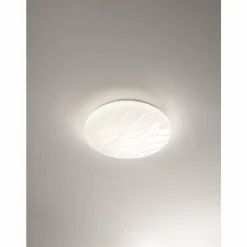 Luminaires Fabas Luce Appliques|Plafonnier Fabas Luce Pop LED Blanc, 1 lumière, Télécommandes