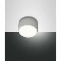 Luminaires Fabas Luce Éclairage Led|Plafonnier Fabas Luce Vasto LED Blanc, 1 lumière