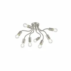 FHL easy Plafonniers|Plafonnier FHL-easy Bree Nickel mat, 8 lumières