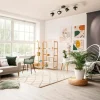 FHL easy Spots Et Projecteurs|Plafonnier FHL-easy Gemma Chrome, Noir, 4 lumières