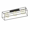 Luminaires Fischer & Honsel Éclairage Led|Plafonnier Fischer & Honsel premium Gesa LED Noir, 1 lumière