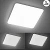 Luminaires Fischer & Honsel Éclairage Led|Plafonnier Fischer & Honsel Aldo LED Blanc, 1 lumière
