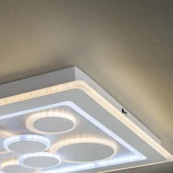 Luminaires Fischer & Honsel Éclairage Led|Plafonnier Fischer & Honsel Ratio LED Blanc, 1 lumière, Télécommandes