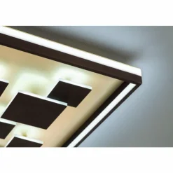 Luminaires Fischer & Honsel Éclairage Led|Plafonnier Fischer & Honsel Rico LED Brun, 1 lumière