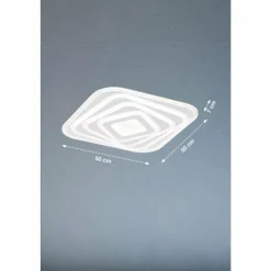 Luminaires Fischer & Honsel Éclairage Led|Plafonnier Fischer & Honsel Queen LED Blanc, 1 lumière, Télécommandes