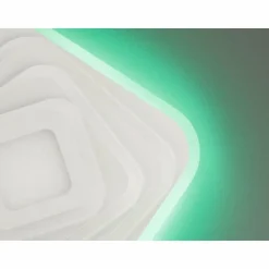 Luminaires Fischer & Honsel Éclairage Led|Plafonnier Fischer & Honsel Queen LED Blanc, 1 lumière, Télécommandes