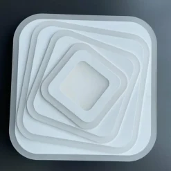 Luminaires Fischer & Honsel Éclairage Led|Plafonnier Fischer & Honsel Queen LED Blanc, 1 lumière, Télécommandes