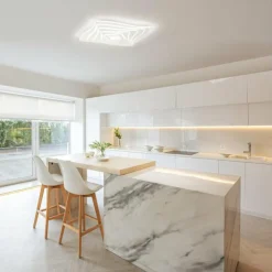 Luminaires Fischer & Honsel Éclairage Led|Plafonnier Fischer & Honsel Hero LED Blanc, 1 lumière, Télécommandes, Changeur de couleurs