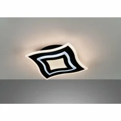 Luminaires Fischer & Honsel Éclairage Led|Plafonnier Fischer & Honsel Gorden LED Noir, 1 lumière, Télécommandes