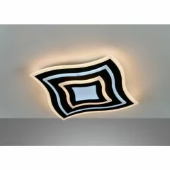 Luminaires Fischer & Honsel Éclairage Led|Plafonnier Fischer & Honsel Gorden LED Noir, 1 lumière, Télécommandes