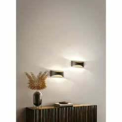 Luminaires Fischer & Honsel Éclairage Led|Plafonnier Fischer & Honsel Seth LED Noir, 1 lumière, Télécommandes