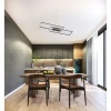 Luminaires Fischer & Honsel Éclairage Led|Plafonnier Fischer & Honsel Seth LED Noir, 1 lumière, Télécommandes