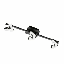Luminaires Fischer & Honsel Éclairage Led|Plafonnier Fischer & Honsel Ray LED Noir, 3 lumières