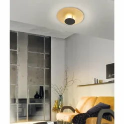 Luminaires Fischer & Honsel Éclairage Led|Plafonnier Fischer & Honsel Planet LED Noir, 1 lumière