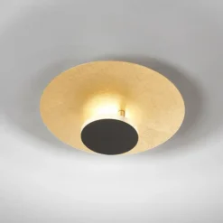 Luminaires Fischer & Honsel Éclairage Led|Plafonnier Fischer & Honsel Planet LED Noir, 1 lumière