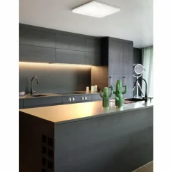 Luminaires Fischer & Honsel Éclairage Led|Plafonnier Fischer-Honsel Porto LED Blanc, 1 lumière
