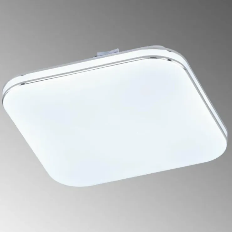 Luminaires Fischer & Honsel Éclairage Led|Plafonnier Fischer-Honsel Porto LED Blanc, 1 lumière