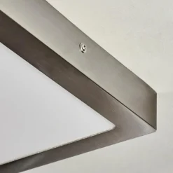 hofstein Éclairage Led|Plafonnier Fnsrud LED Nickel mat, 1 lumière