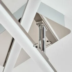 hofstein Éclairage Led|Plafonnier Georgina LED Chrome, 2 lumières