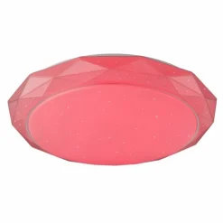 Luminaires Globo Lighting Éclairage Led|Plafonnier Globo Andi LED Blanc, 2 lumières, Télécommandes, Changeur de couleurs