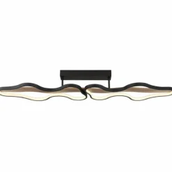 Luminaires Globo Lighting Éclairage Led|Plafonnier Globo BEZZY LED Noir, 1 lumière, Télécommandes