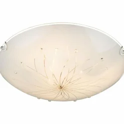 Luminaires Globo Lighting Plafonniers|Plafonnier Globo Blanc, 3 lumières