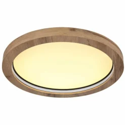 Luminaires Globo Lighting Éclairage Led|Plafonnier Globo BRANZA LED Noir, 1 lumière, Télécommandes