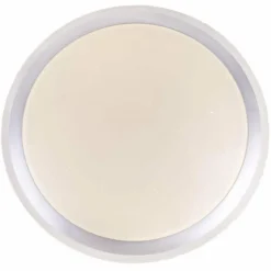 Plafonnier Globo CARRY LED Blanc, 1 lumière, Télécommandes, Changeur de couleurs