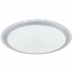 Plafonnier Globo CARRY LED Blanc, 1 lumière, Télécommandes, Changeur de couleurs