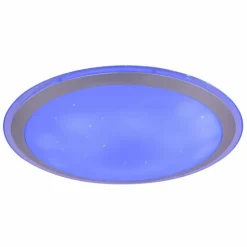 Plafonnier Globo CARRY LED Blanc, 1 lumière, Télécommandes, Changeur de couleurs