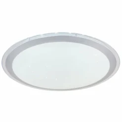 Plafonnier Globo CARRY LED Blanc, 1 lumière, Télécommandes, Changeur de couleurs