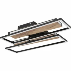 Luminaires Globo Lighting Éclairage Led|Plafonnier Globo COLLI LED Noir, 1 lumière