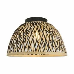 Luminaires Globo Lighting Plafonniers|Plafonnier Globo COLLY Noir, 1 lumière