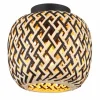 Luminaires Globo Lighting Plafonniers|Plafonnier Globo COLLY Noir, 1 lumière