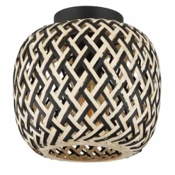 Luminaires Globo Lighting Plafonniers|Plafonnier Globo COLLY Noir, 1 lumière