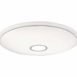 Plafonnier Globo CONNOR LED Blanc, 1 lumière, Télécommandes, Changeur de couleurs
