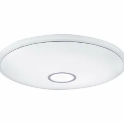 Plafonnier Globo CONNOR LED Blanc, 1 lumière, Télécommandes, Changeur de couleurs